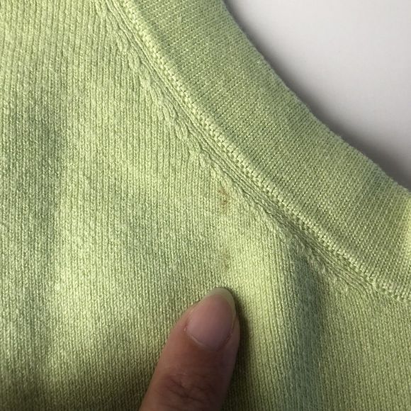 Grace Elements Spring Apple V Neck Knit Tank Medium - Picture 6 of 12